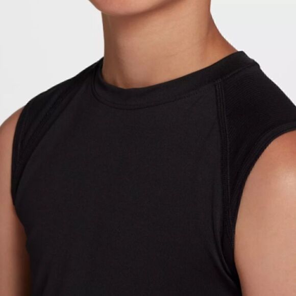 DSG Black Sleeveless Compression Shirt, Size XL, NWT - Picture 4 of 12